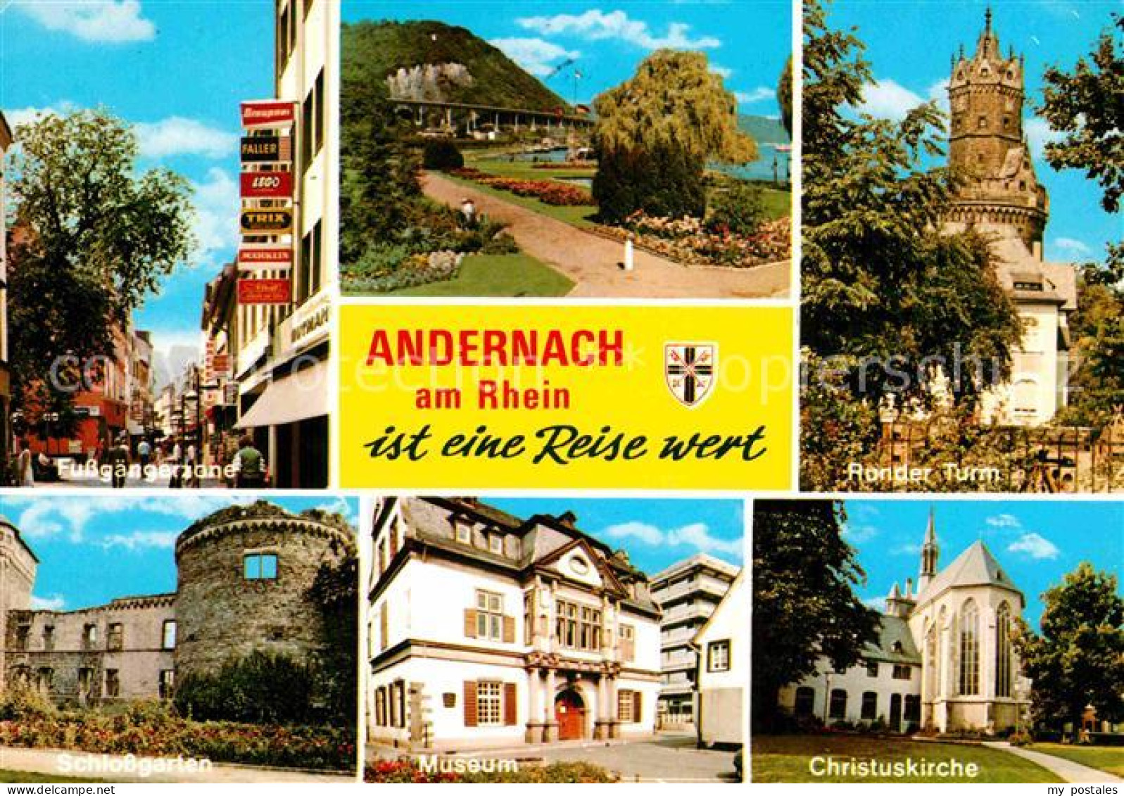 72844954 Andernach Runder-Turm Museum Schlossgarten  Andernach - Andernach