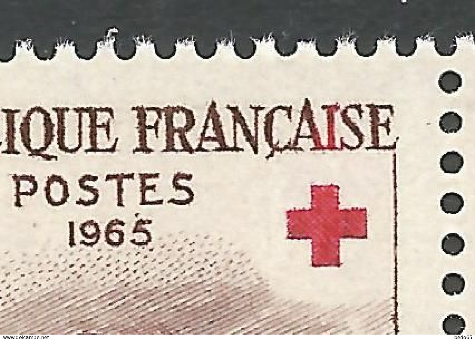 REUNION N° 367 I De Française En Rouge NEUF** LUXE SANS CHARNIERE NI TRACE / Hingeless  / MNH - Unused Stamps