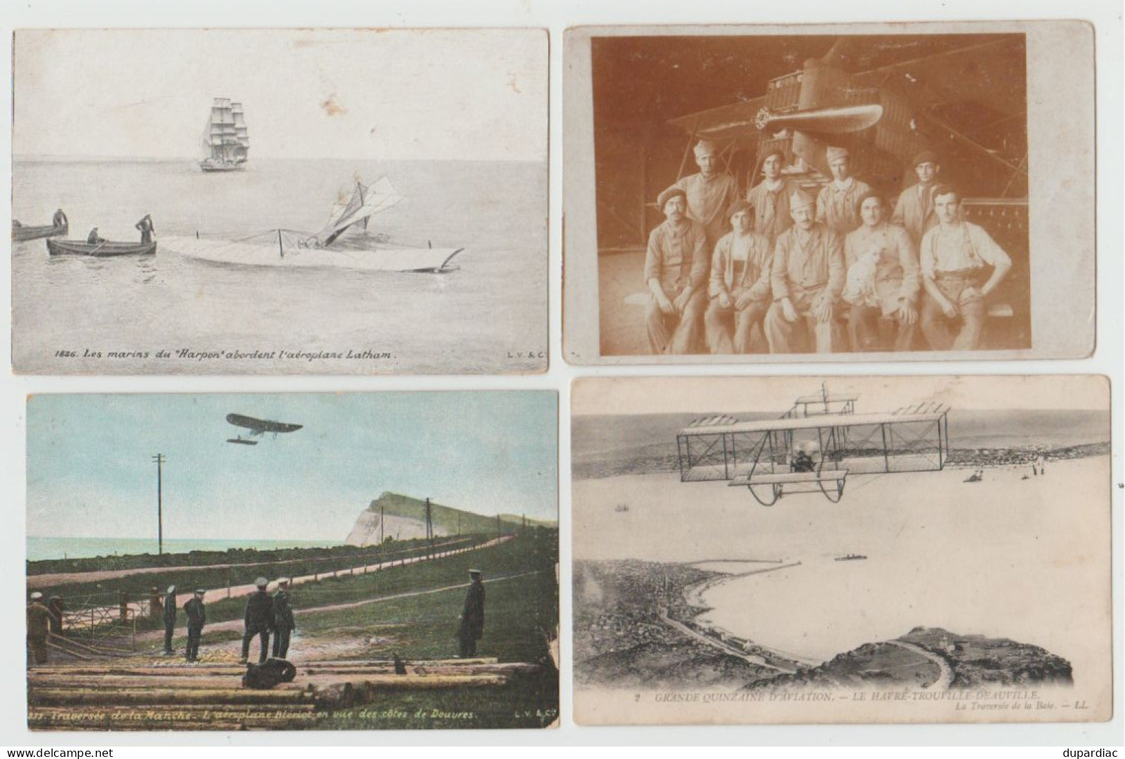 Aviation / Lot de 26 cartes : avions, aviateurs, meetings, sport, scènes, ...