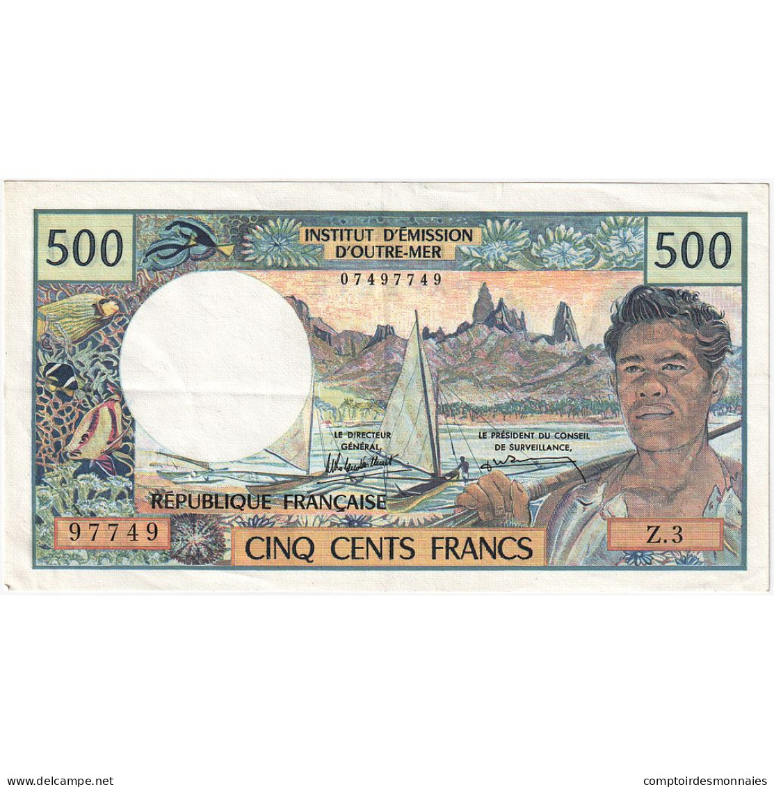 Polynésie Française, 500 Francs, 1990, KM:1a, SUP - Papeete (Polynésie Française 1914-1985)