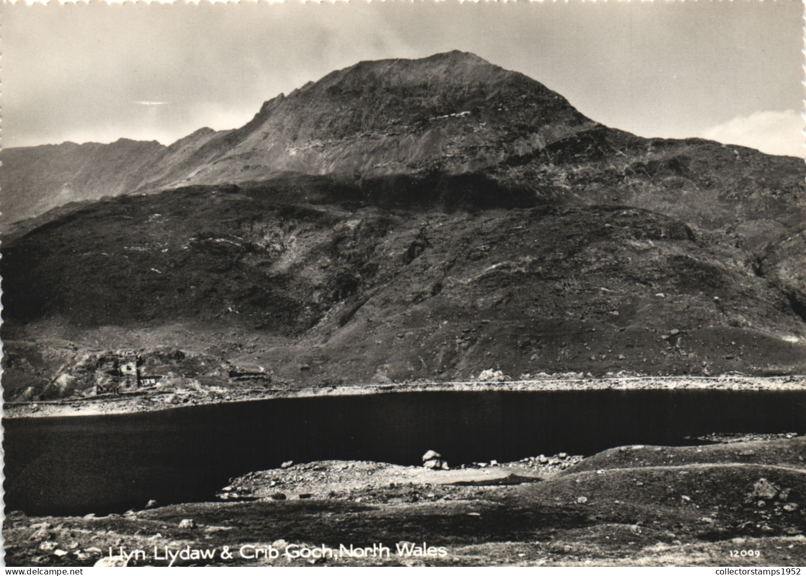 CRIB GOCH, LLYN LLYDAW, GWYNEDD, LAKE, WALES, UNITED KINGDOM, POSTCARD - Gwynedd