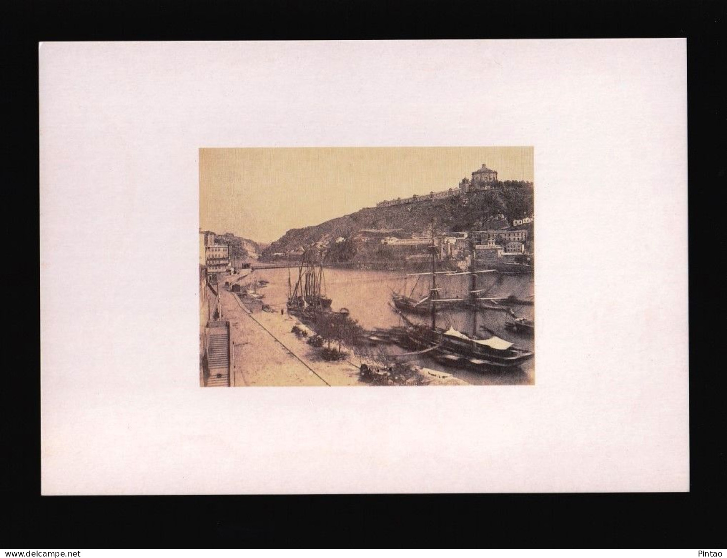 FTG001- PORTO_ REPRODUÇÃO DE FOTOGRAFIA De JOAQUIM SILVA_ Dim.= 21 X 14,5 Cm - Bateaux