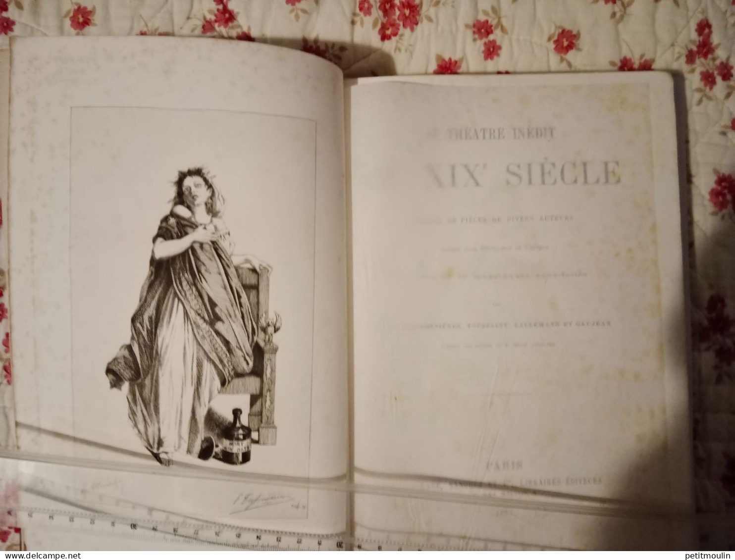 Le Théâtre Inédit Du XIXe Siècle. Recueil De Pièces De Différents Auteurs. - Contes & Légendes