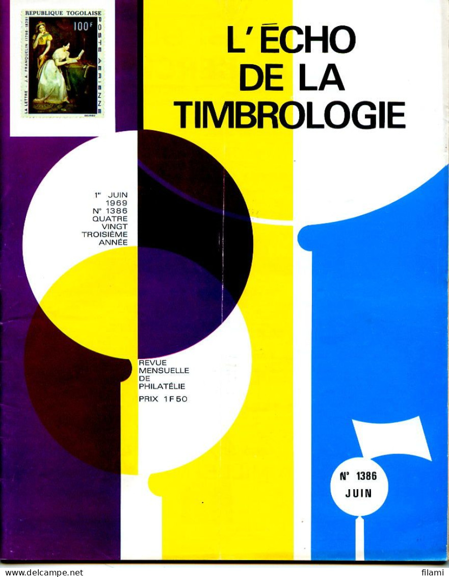 L'écho De La Timbrologie,recettes Auxiliaires Paris,Marianne Muller,bureaux Fr Etranger,Maroc,général Cambronne,Algerie - French (from 1941)