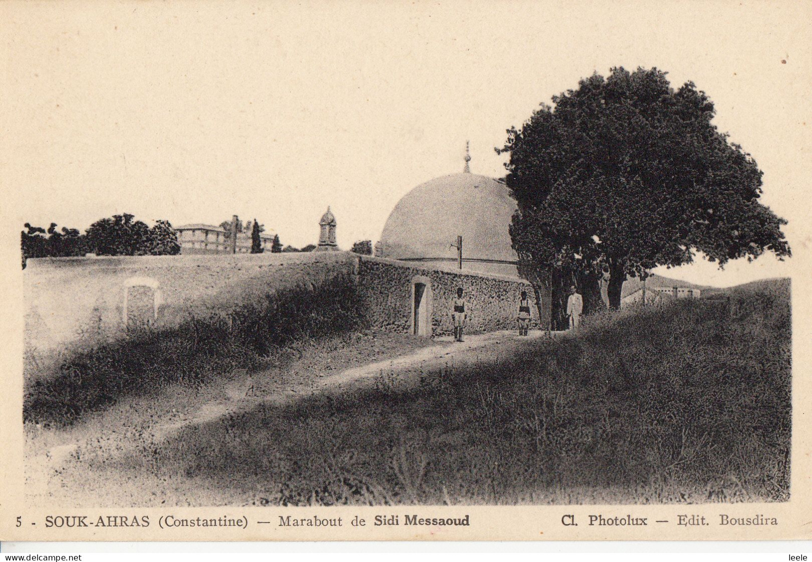BV38. Vintage Postcard. Souk-Ahras. (Constantine).Marabou De Sidi Messaoud. Algeria - Souk Ahras