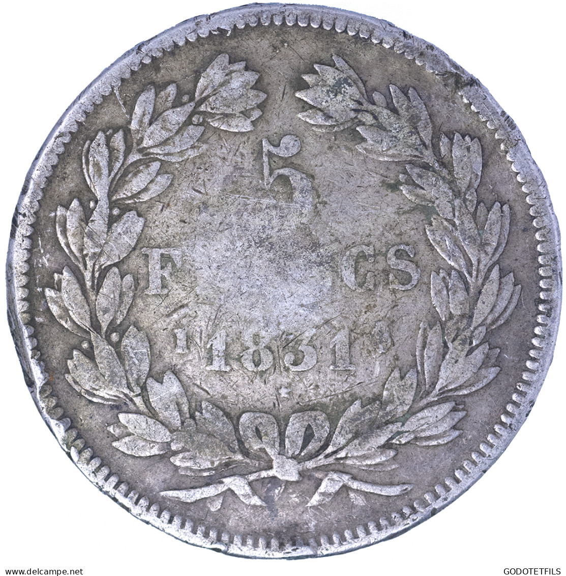 Louis-Philippe-5 Francs 1831 Limoges - 5 Francs