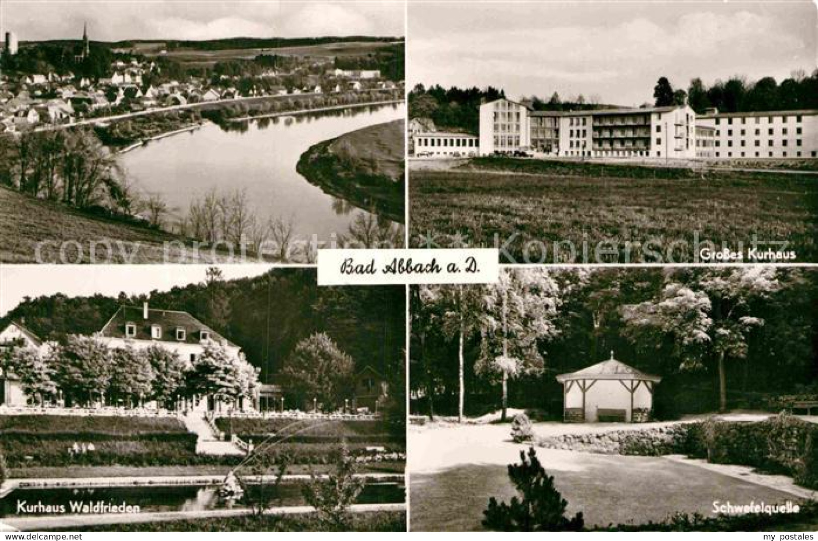 72890468 Bad Abbach Panorama Kurhaus Schwefelquelle Kurhaus Waldfrieden Alkofen - Bad Abbach