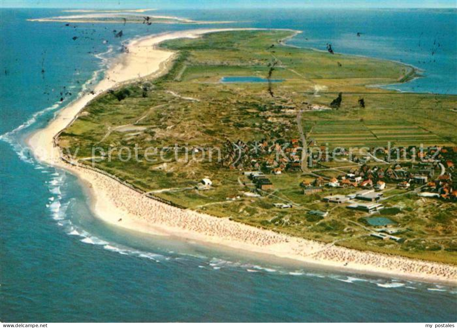 72890262 Langeoog Nordseebad Fliegeraufnahme Langeoog - Langeoog