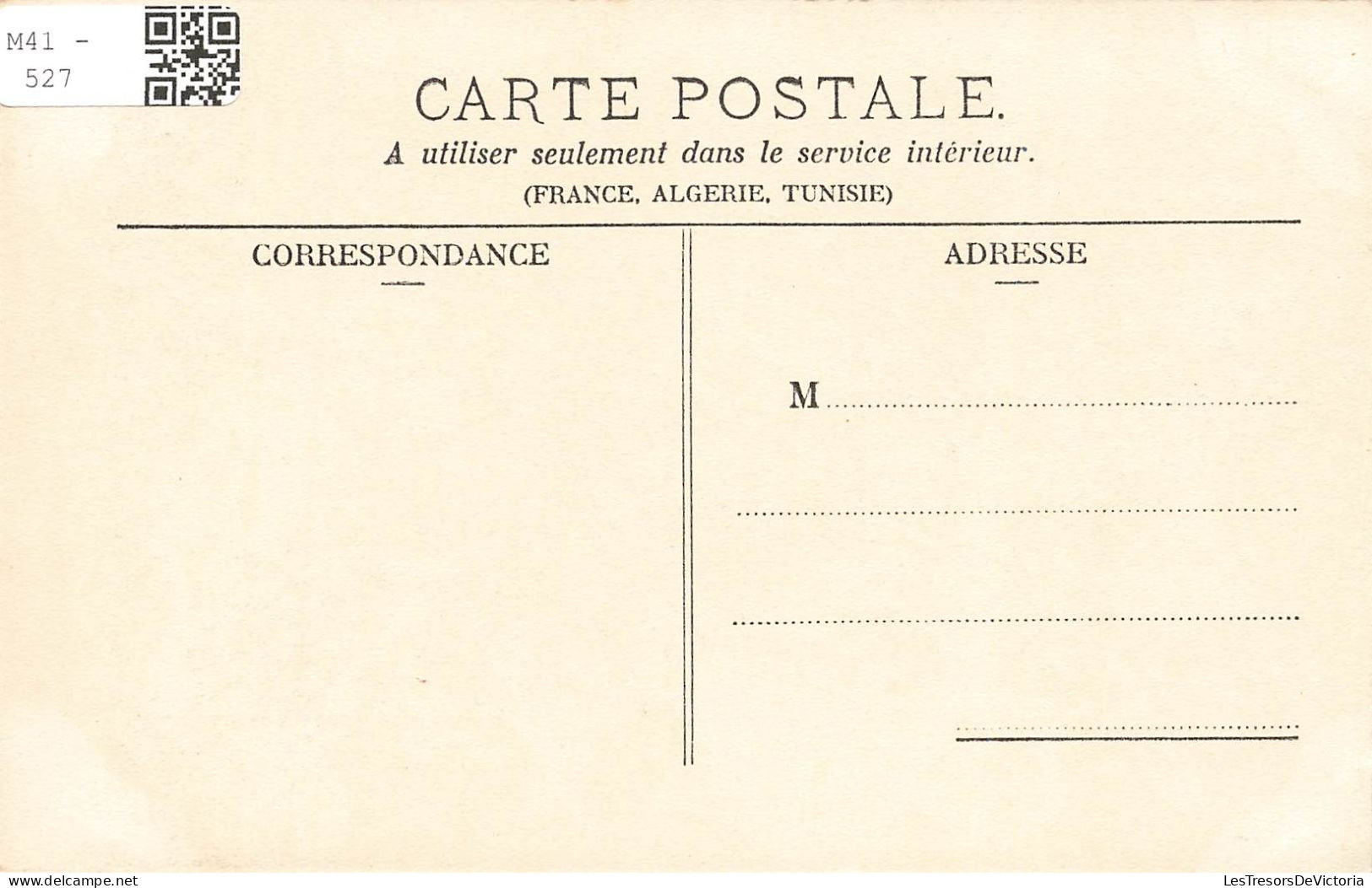 FANTAISIES - La Lettre Du Patelin - Le Vieux Me Dit De Bien Servir Le Drapeau - Carte Postale Ancienne - Mannen
