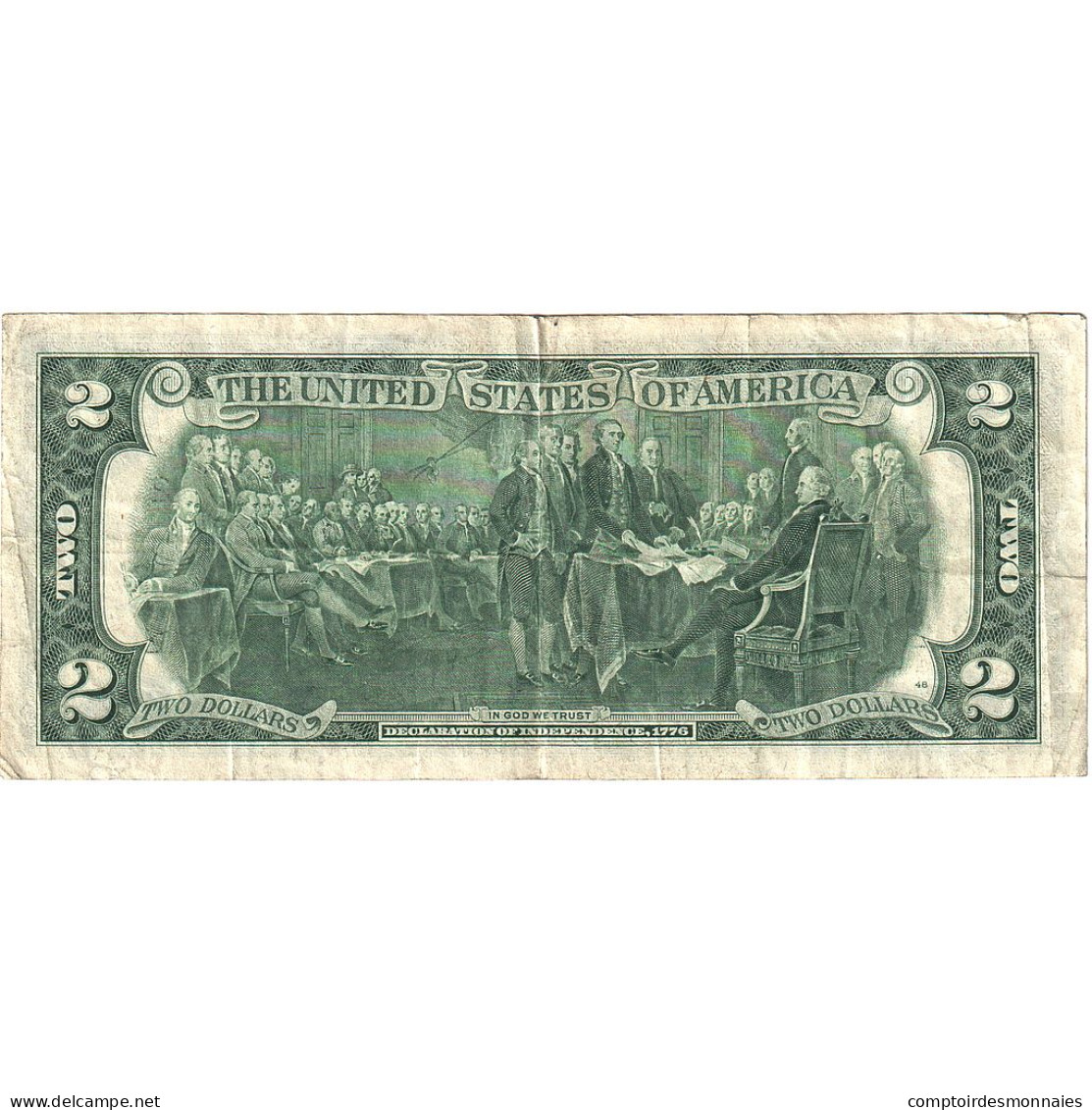 États-Unis, 2 Dollars, 1976, TB - Federal Reserve Notes (1914-1918)