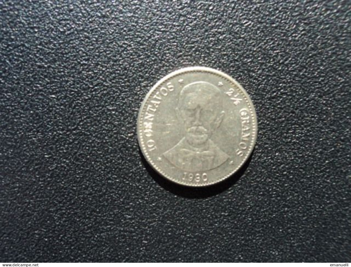 RÉPUBLIQUE DOMINICAINE * : 10 CENTAVOS   1980  KM 50     NON CIRCULÉE - Dominicaanse Republiek