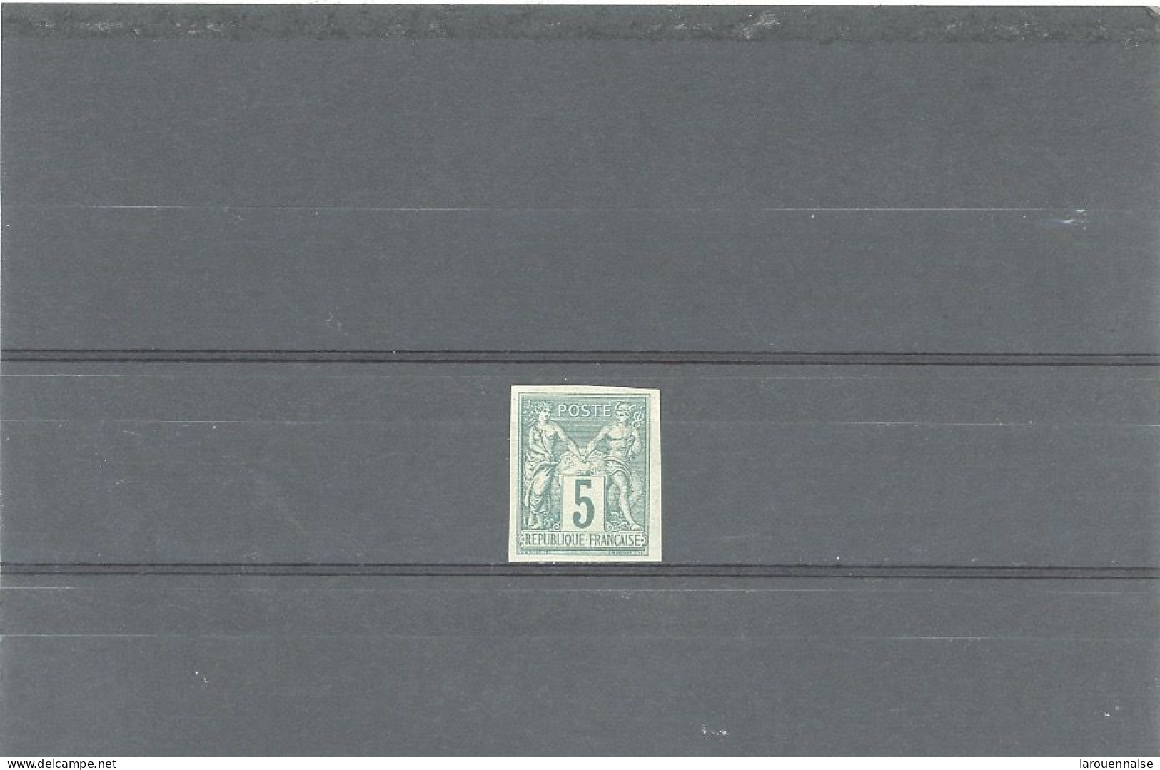 -COLONIES GÉNÉRALES-N°31.TYPE SAGE -5c VERT N* - Used Stamps