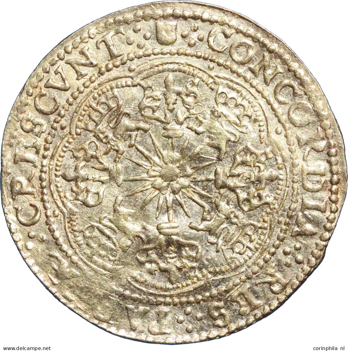 Provincie Utrecht, Rozenobel, Z.j. (1600-1601), Goud 7.64gr. (Passon &amp; Van Der Wis 2.43.22 |Delmonte 958) – Pr+ - Autres & Non Classés