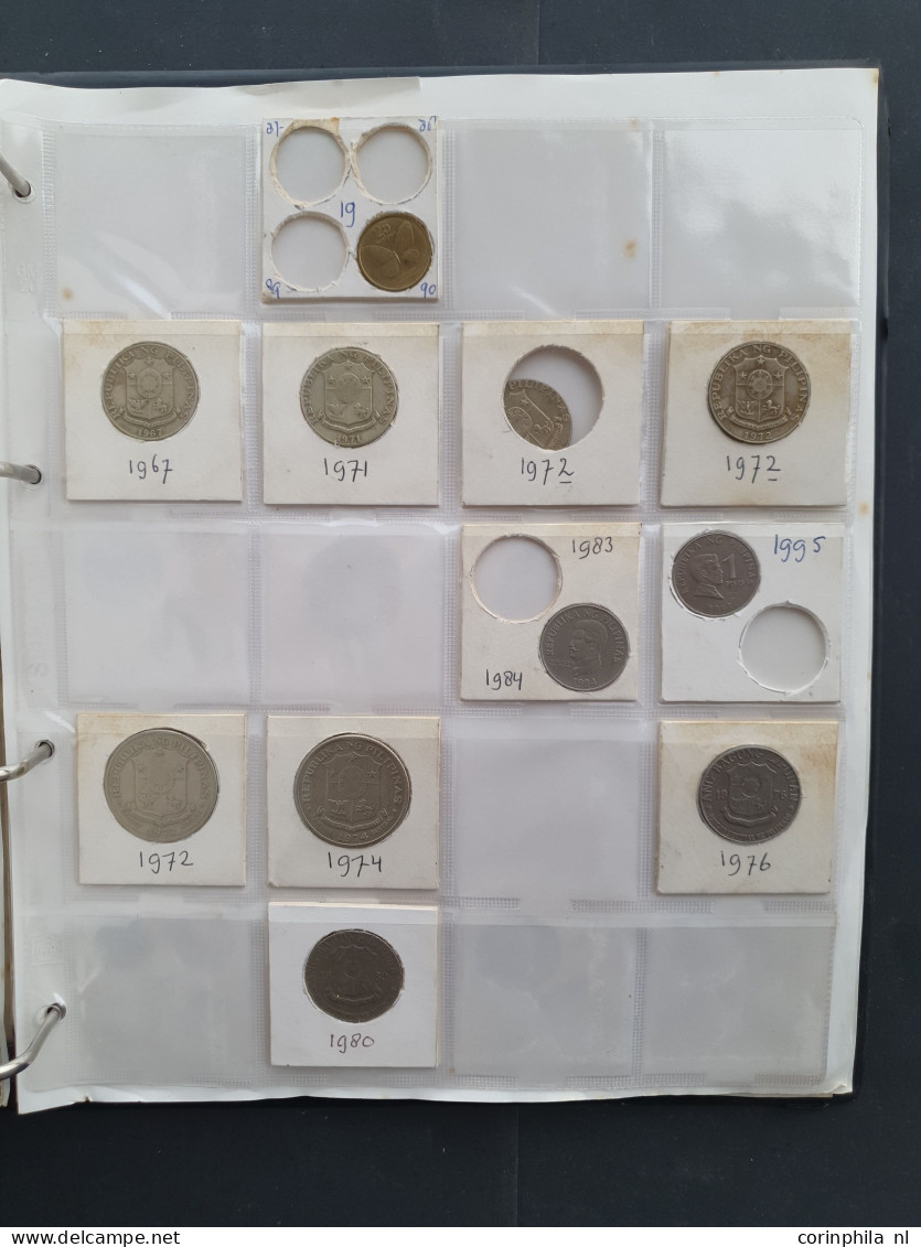 collection Australia, New Zealand, Philippines and Oceania 1900-2000 with some silver in album