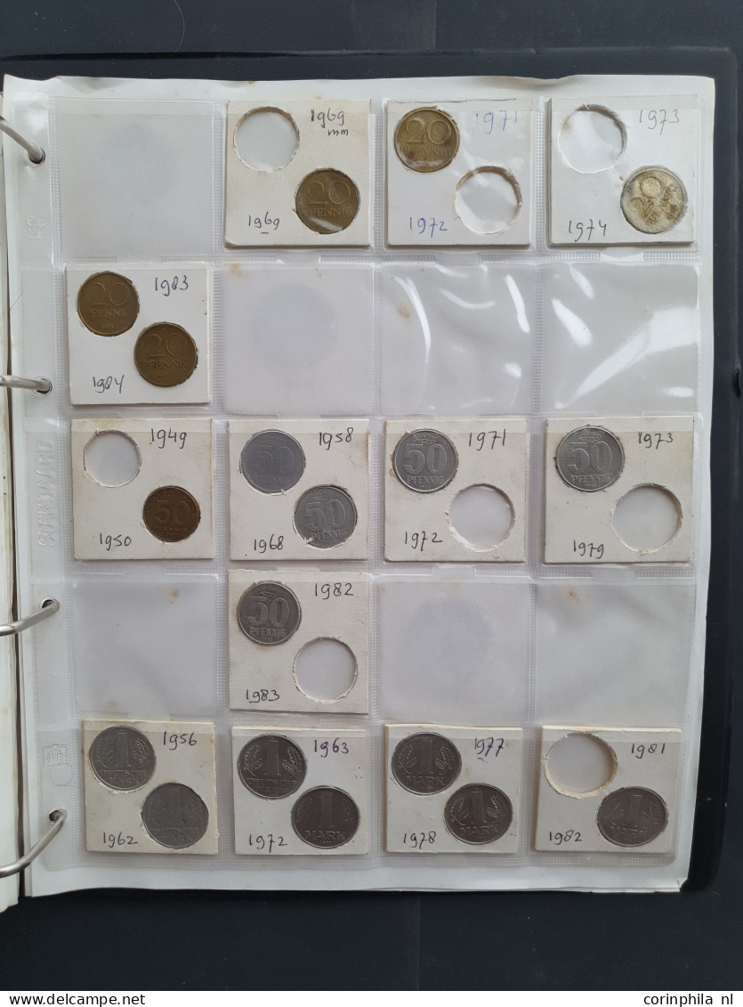 collection German States and Emergency money 1700-1925 with silver, better years and qualities in album