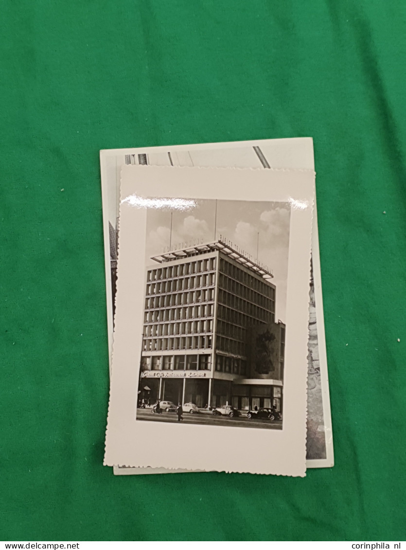 Cover ca. 900 ex. w.b. Rotterdam, Den Haag meest voor 1950 in doos