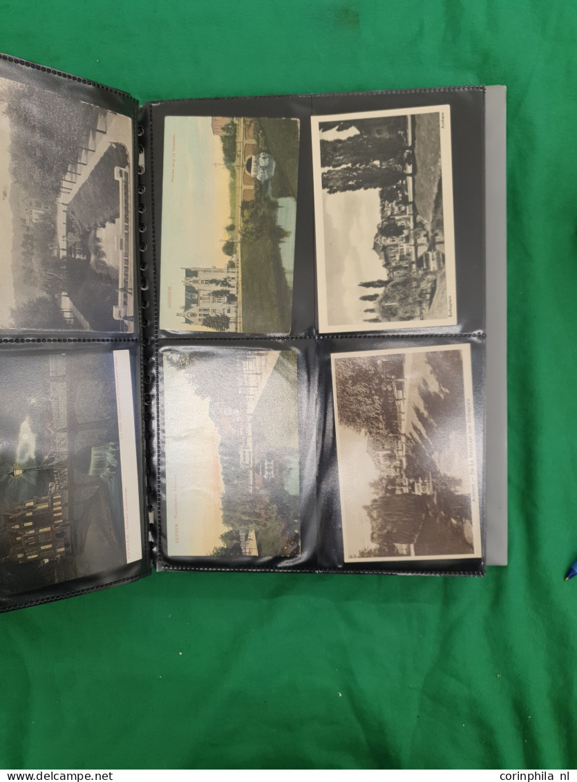 Cover collectie Arnhem w.b. bombardement, uitgebreid Park Sonsbeek, betere ex. (zeer oude) in 9 mappen en in 2 enveloppe