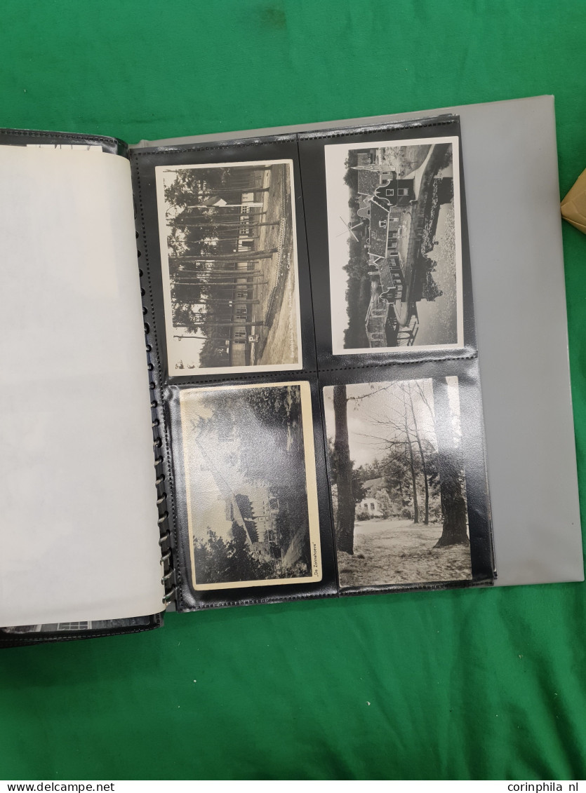 Cover collectie Arnhem w.b. bombardement, uitgebreid Park Sonsbeek, betere ex. (zeer oude) in 9 mappen en in 2 enveloppe