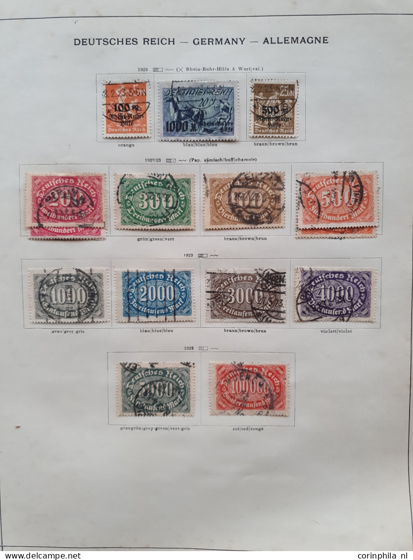 1840-1932 collection mostly used with better items including Germany, France, Greece, Great Britain, Italy, Austria, Pol