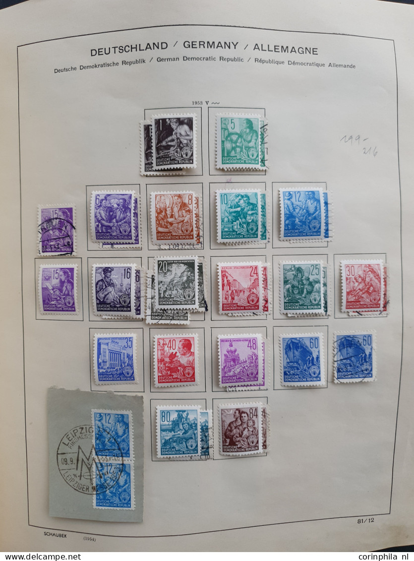 1860c/1945 collections used and * including Bulgaria, Bosnia, GDR (some water damage on the blocks of 4), Luxembourg, Sw