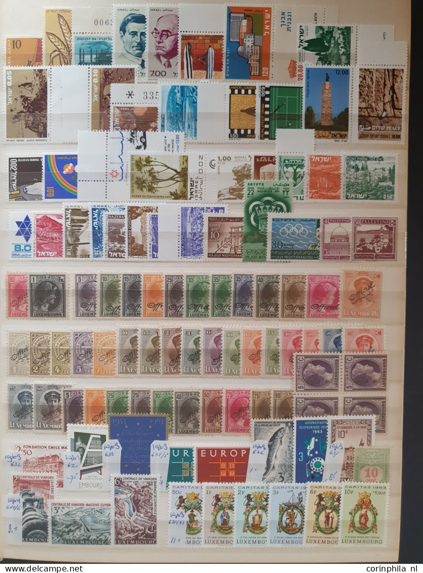 1860c. onwards */** stamps and set including German Empire, France, Hungary, Switzerland etc. with better items in 3 sto