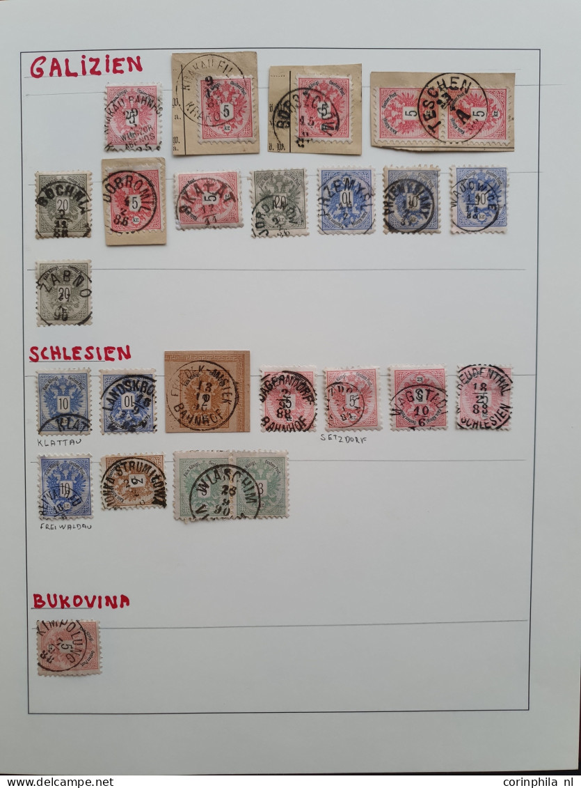 1883/1918c. Specialised Collection, Used And */** With Better Items, Perforations, Postmarks, And Back Of The Book With  - Sonstige & Ohne Zuordnung