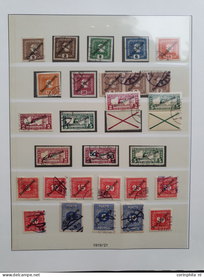 1918/1938 Specialised Collection, Used And */** With Better Items, Airmail Sets, Both Wipa Stamps On Fragment, Postal Hi - Sonstige & Ohne Zuordnung