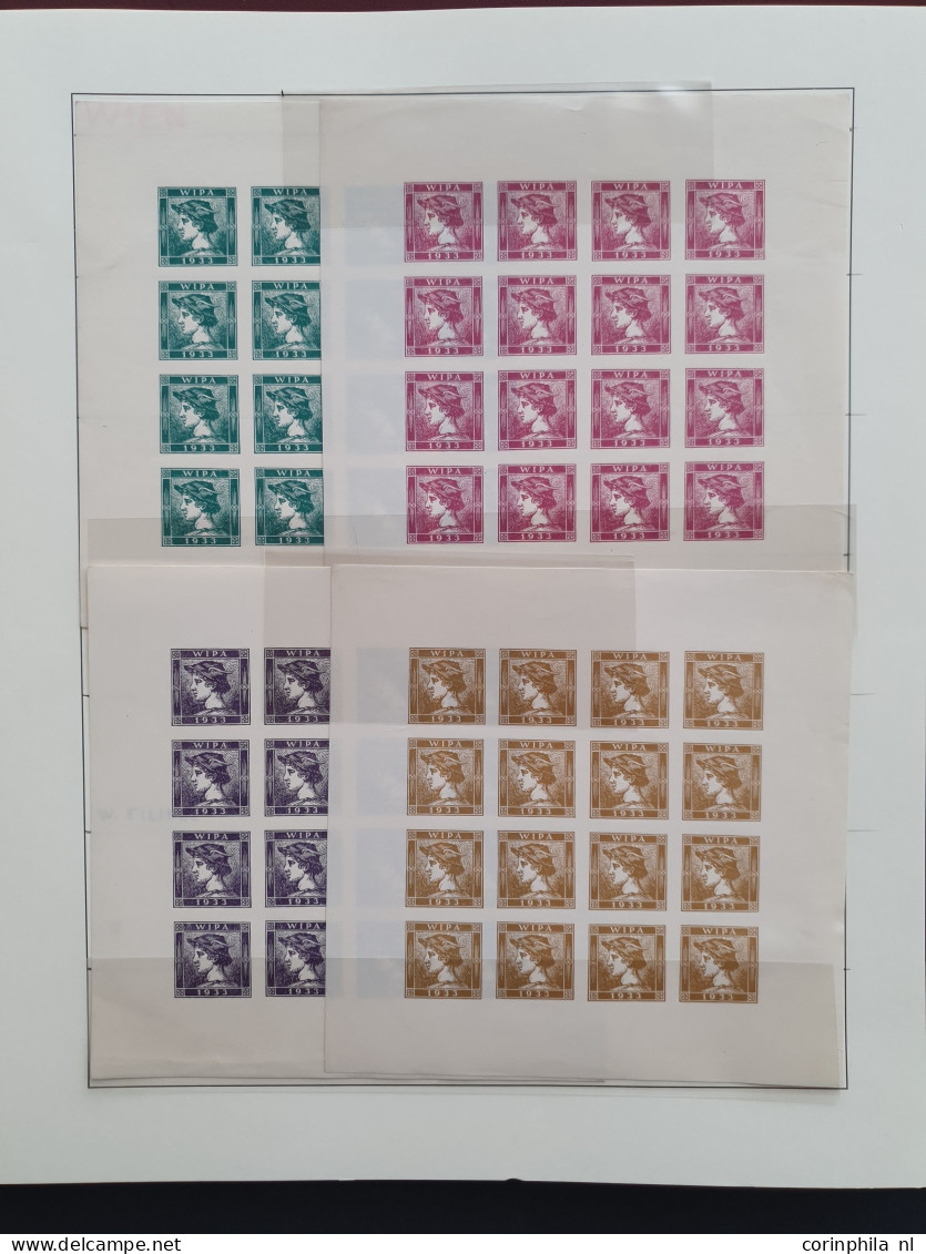 1918/1938 specialised collection, used and */** with better items, airmail sets, both Wipa stamps on fragment, postal hi