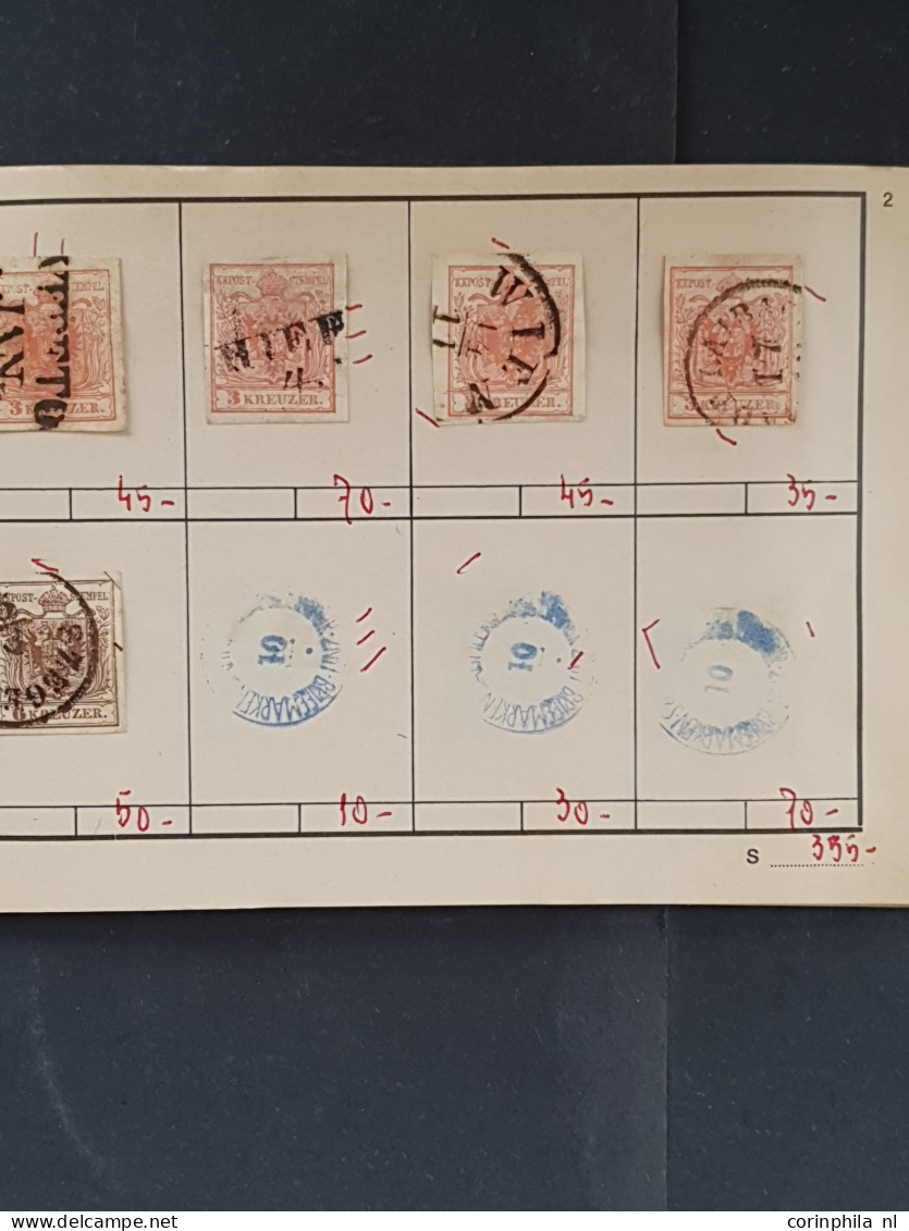 1850/1930 approval booklets (approx.22) with a large number of the first and second emission in small box 