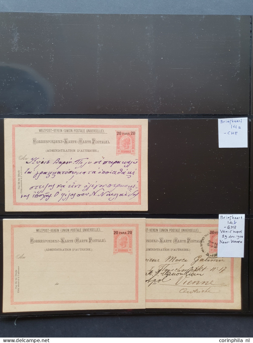 1863/1918 collection including postmarks on Lombardy Venetia and Austria (used abroad), many duplicates with perforation