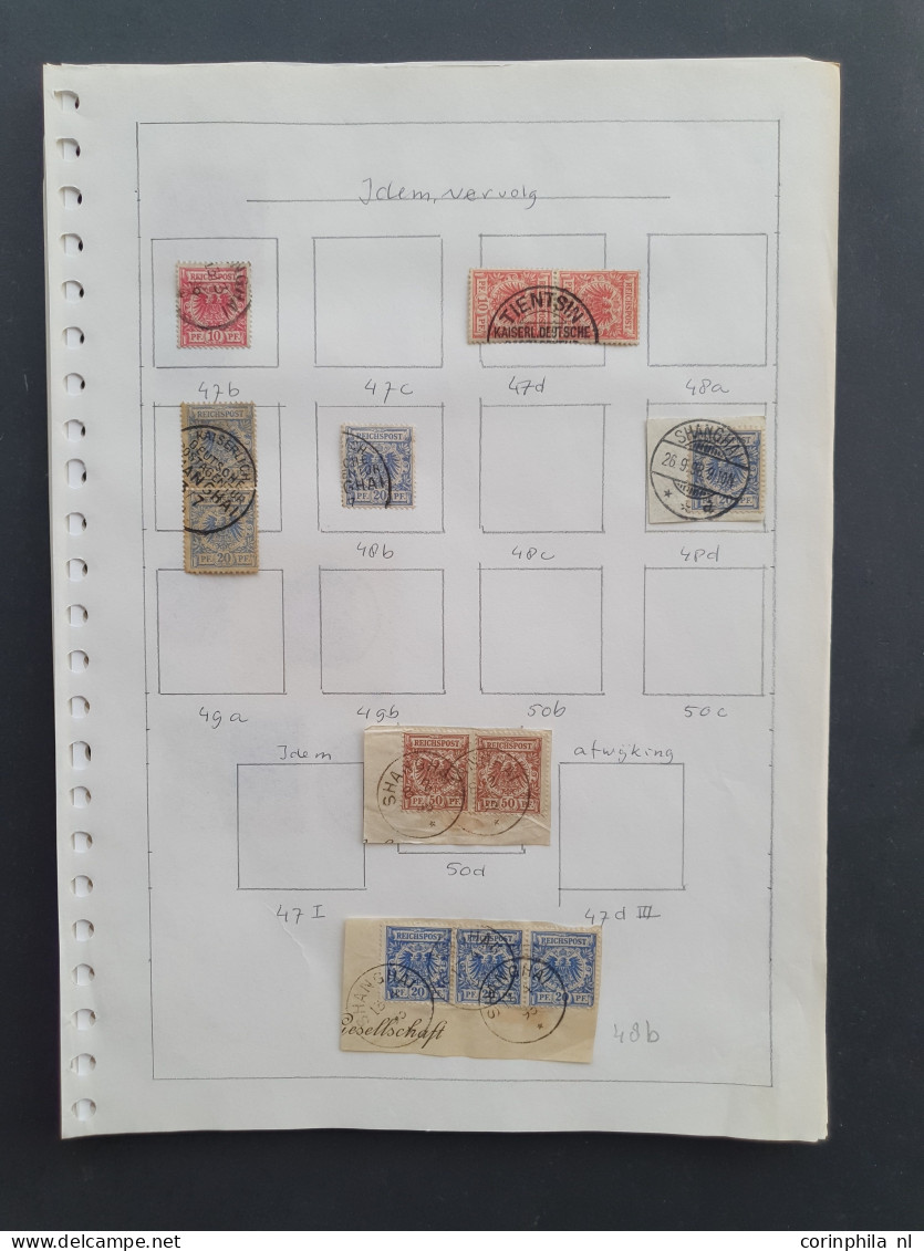 1896c, Onwards Collection Mostly Used Including Better Item E.g. Forerunners Including China And Constantinople On Album - Autres & Non Classés