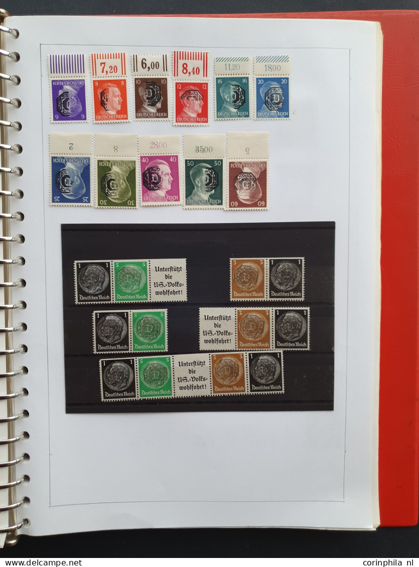 1945/1946 collection German local issues and Soviet zone, used and * with better sets, miniature sheet and varieties in 