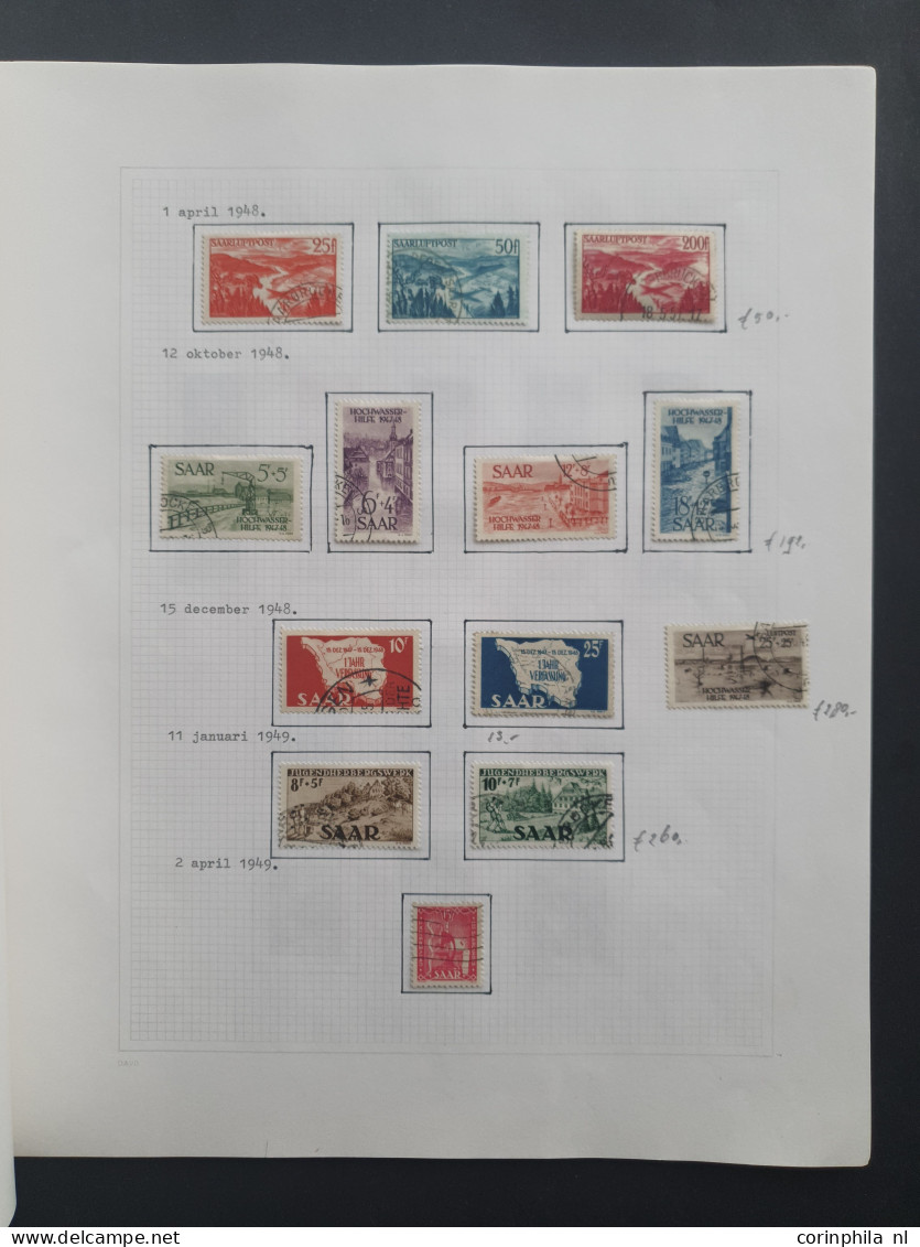 1850-1970 ca., with a.o. Bavaria, German Empire, Peblicites and Berlin in stockbooks, on leaves and on stock cards in bo