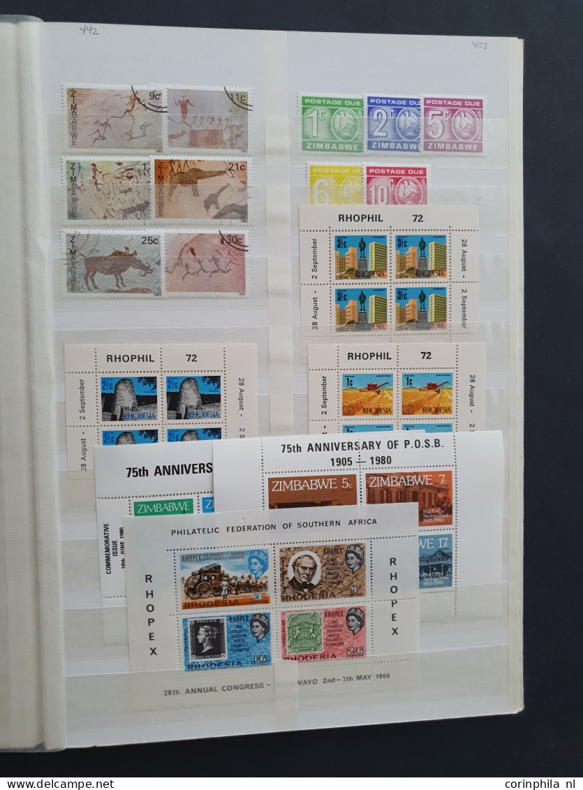 1930/2006c. collection Solomon Islands, Cayman Islands, Rhodesia and Nigeria mostly */** with better sets,miniature shee