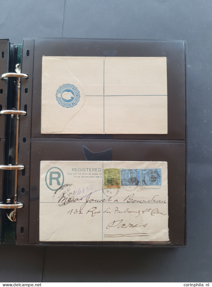 Cover 1879 onwards postal stationery an extensive collection (ca. 550 items) both unused and used including many better 