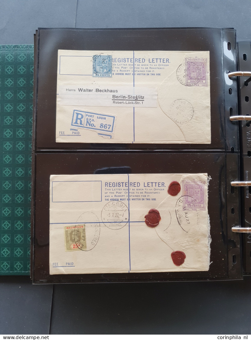 Cover 1879 onwards postal stationery an extensive collection (ca. 550 items) both unused and used including many better 