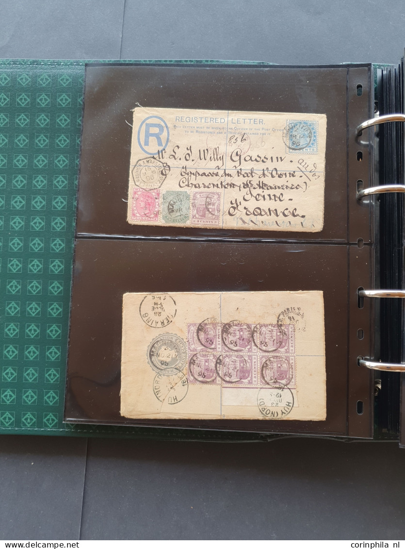 Cover 1879 onwards postal stationery an extensive collection (ca. 550 items) both unused and used including many better 