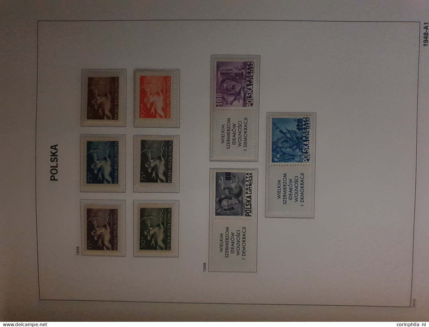 1935-2013, collection almost untirely unmounted mint with some better miniature sheets and face value in 8 Davo albums a