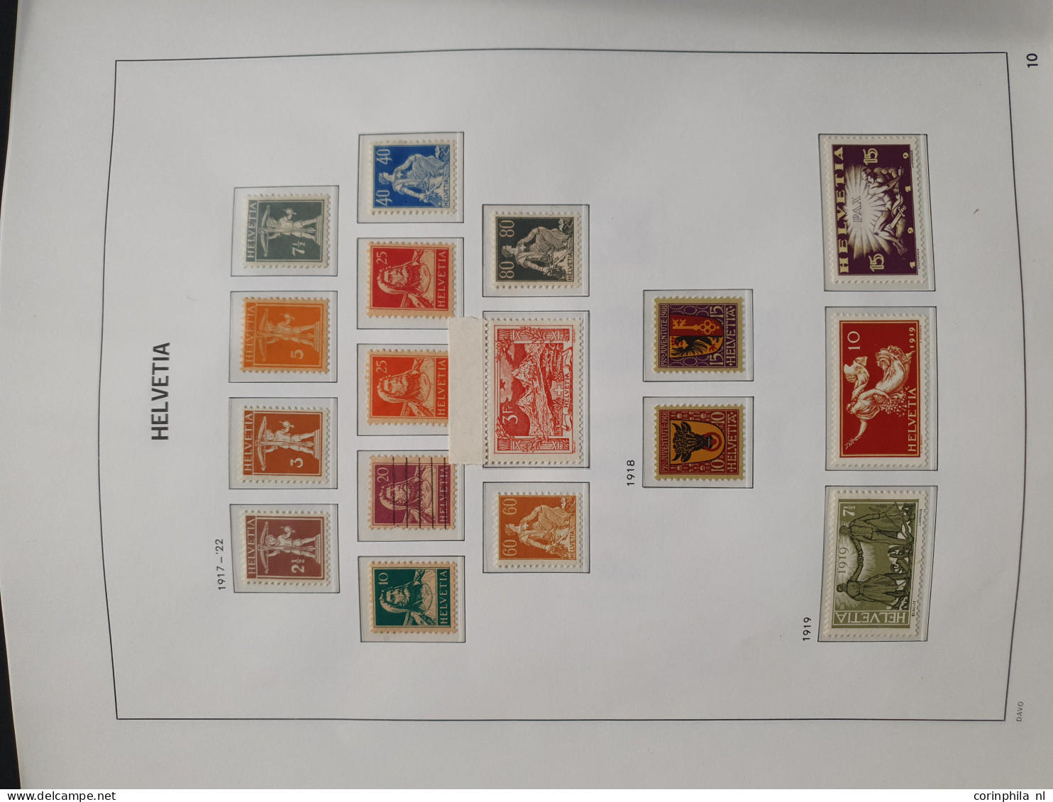 1846-1950 collection used and */** including many better items including Mi. 4 (*) Moser certificate, 10-12, Pro Juventu