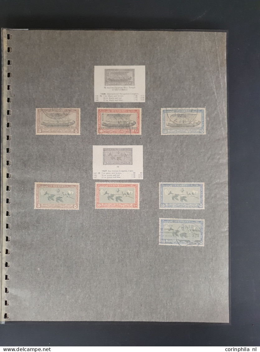 1879-1960, Used And */** With Some Better Material On Album Leaves In Folder - Other & Unclassified