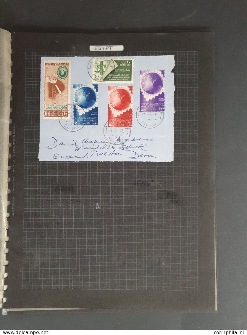 1879-1960, used and */** with some better material on album leaves in folder