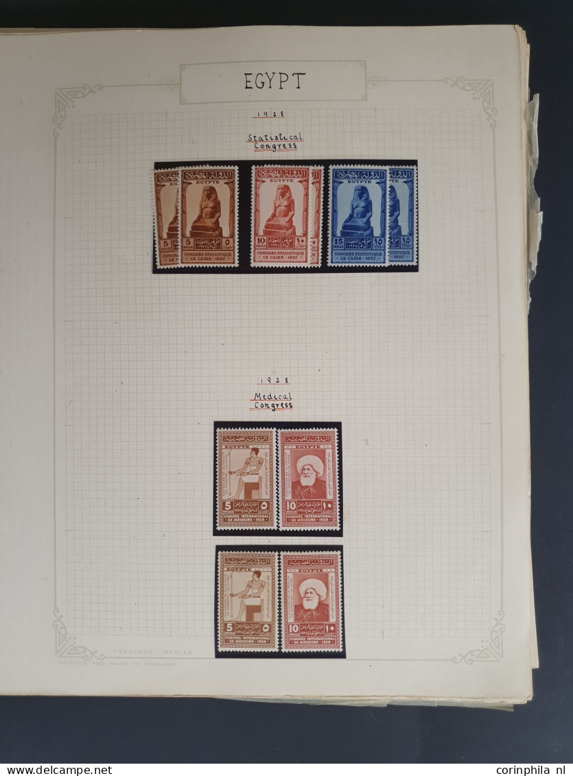 1879-1960, used and */** with some better material on album leaves in folder