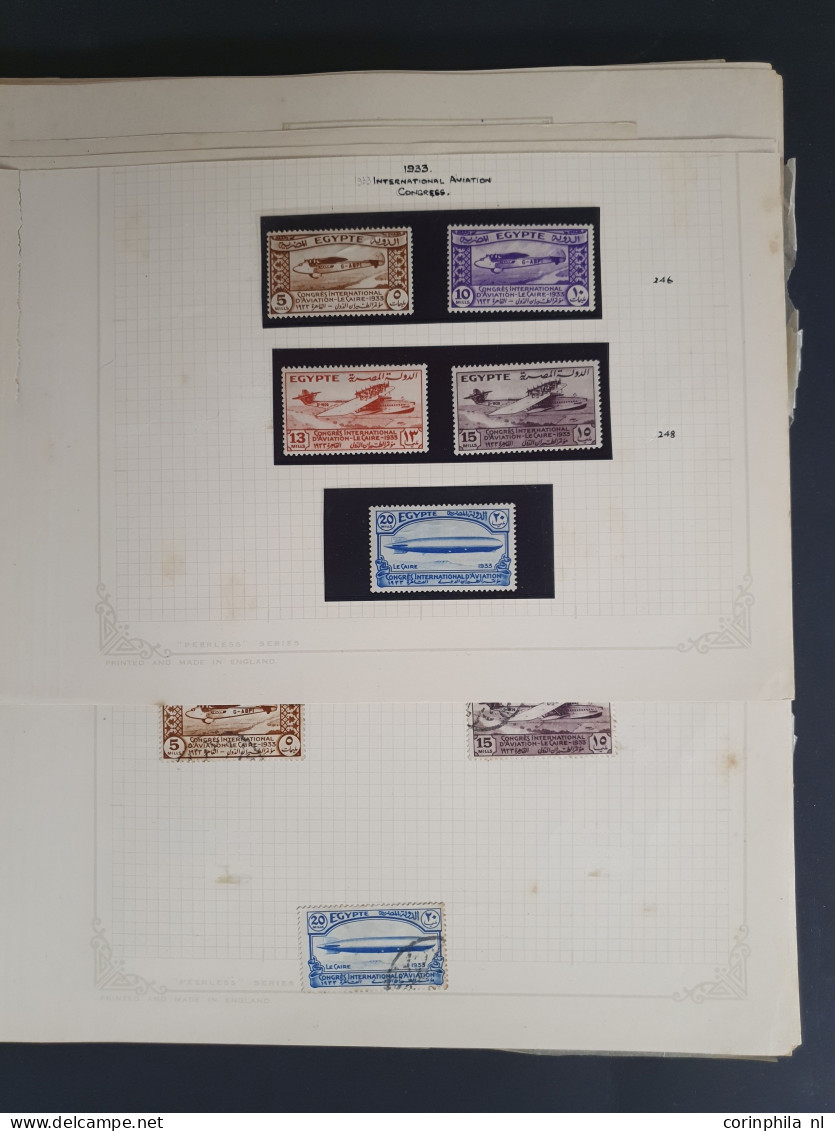 1879-1960, used and */** with some better material on album leaves in folder