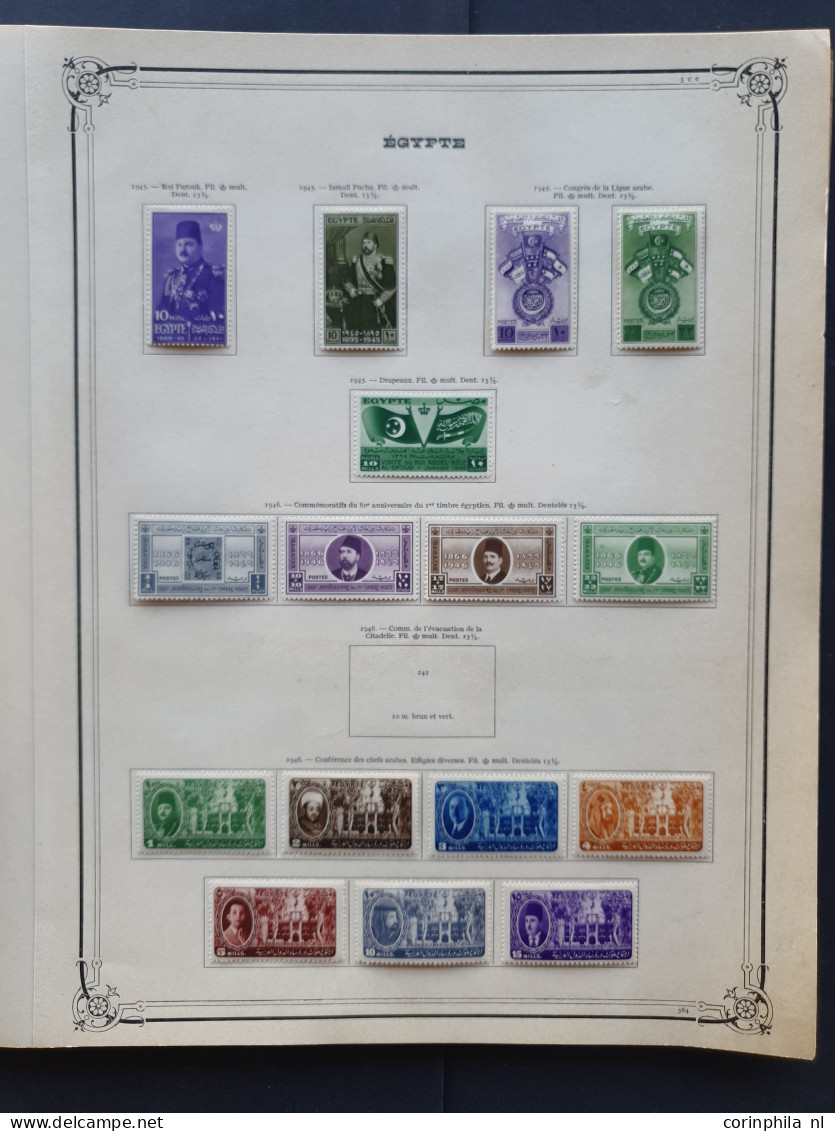 1867/1957 collection used and */** with better items and fdc's on album pages in folder and binder