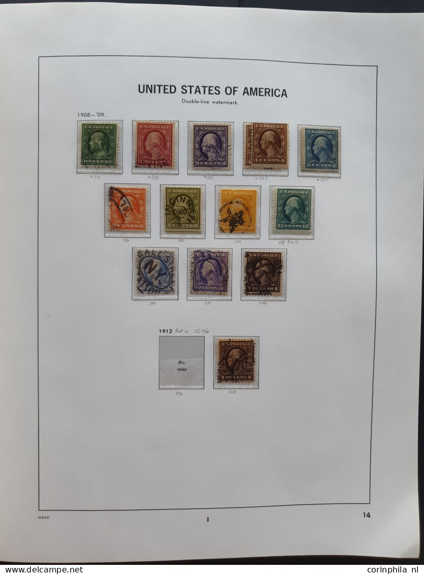 1851-1976, collection with a.o. better classics in mixed quality and some Duck stamps in 2 albums