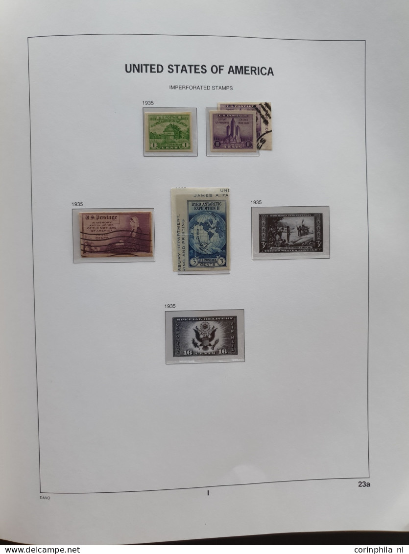 1851-1976, collection with a.o. better classics in mixed quality and some Duck stamps in 2 albums