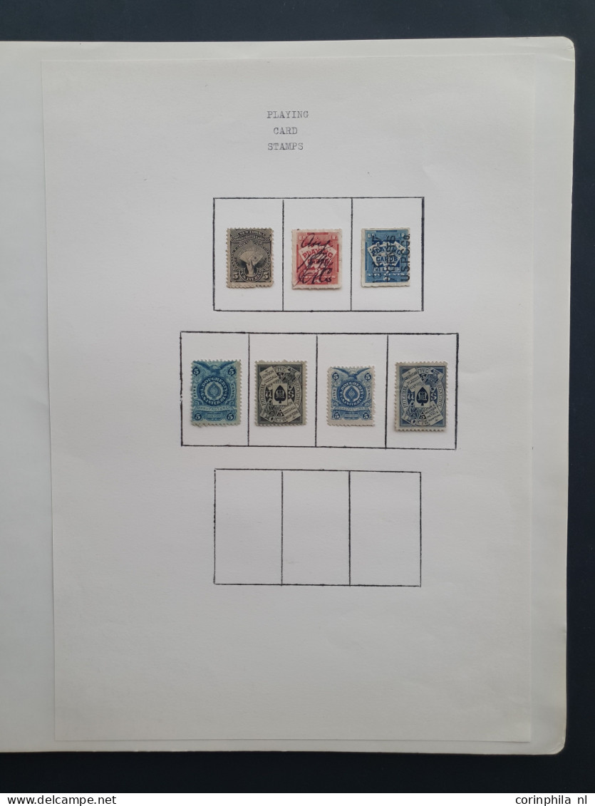 1861 onwards collection Revenue stamp,s Proprietary stamps, medicine stamps, Postoffice seals etc. used and * with bette