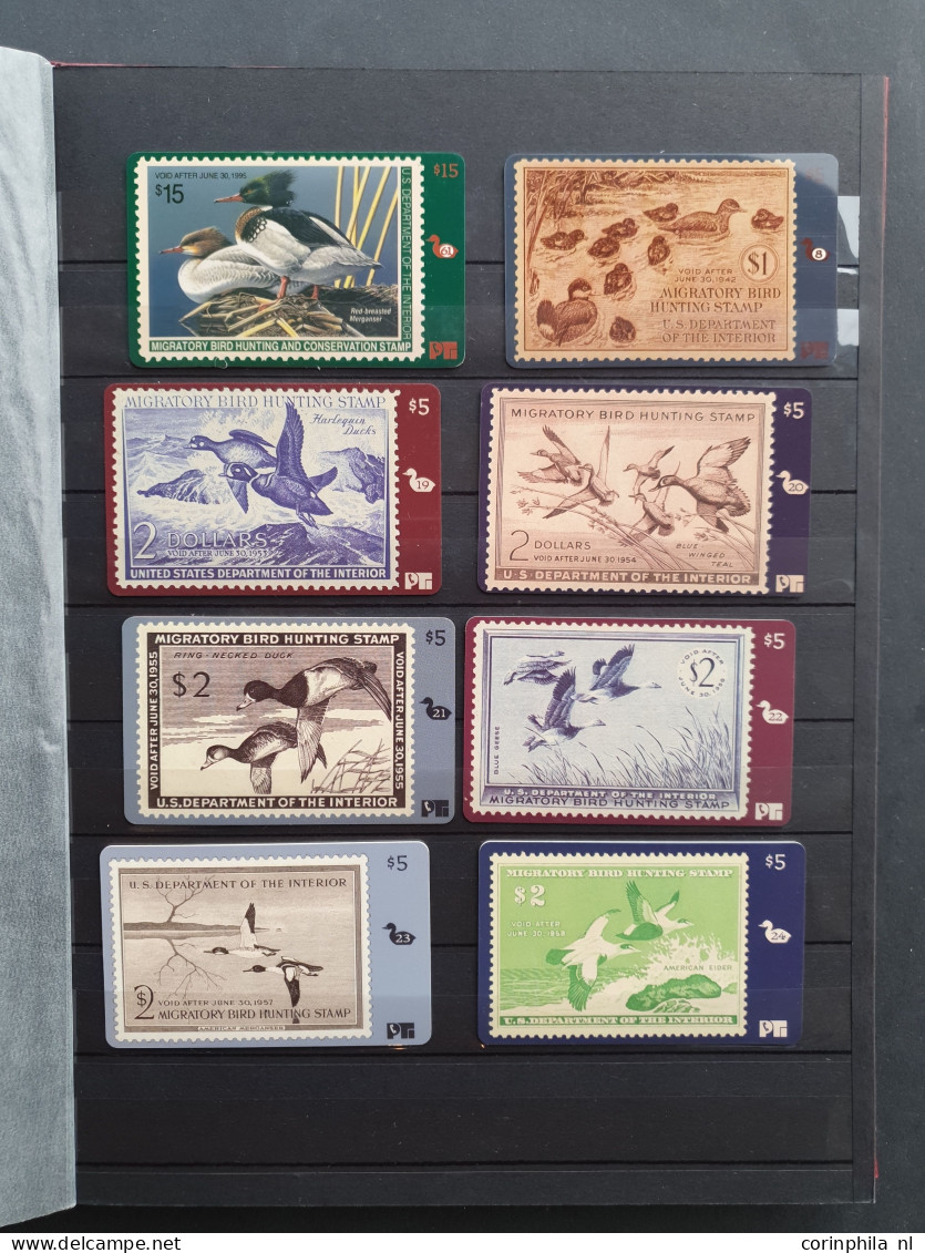 1934/2007 Onwards Duckstamps Collection With About Approx. 200 Stamps Used, (*) And Some */** And Approx. 60 Migratory B - Andere & Zonder Classificatie