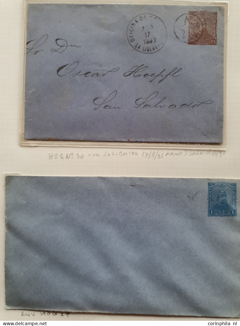 Cover 1882/1905, collection postal cards and postal stationary (approx. 60) including many better items including foreig