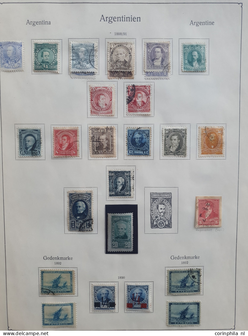 1858-1958, Collection Used And */** With Many Better Stamps And Sets In KaBe Album - Other & Unclassified